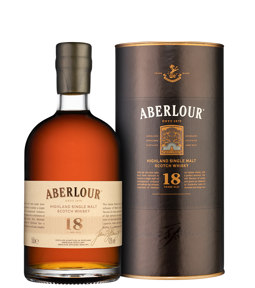 Виски Aberlour Aged 18 Years Double Cask Matured, 0.5 л.