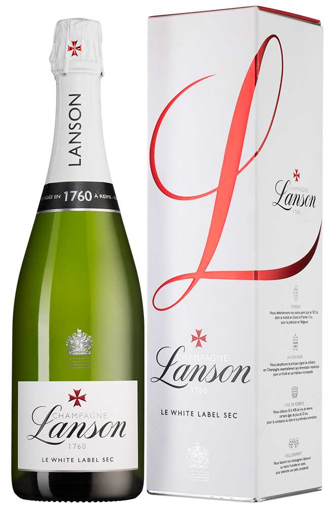 Шампанское Lanson White Label Dry-Sec