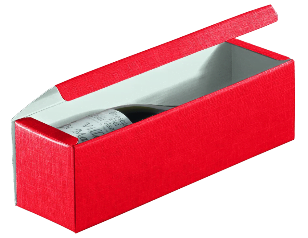 Подарочные коробки Cantinetta 1 bottiglia "Seta Rosso"