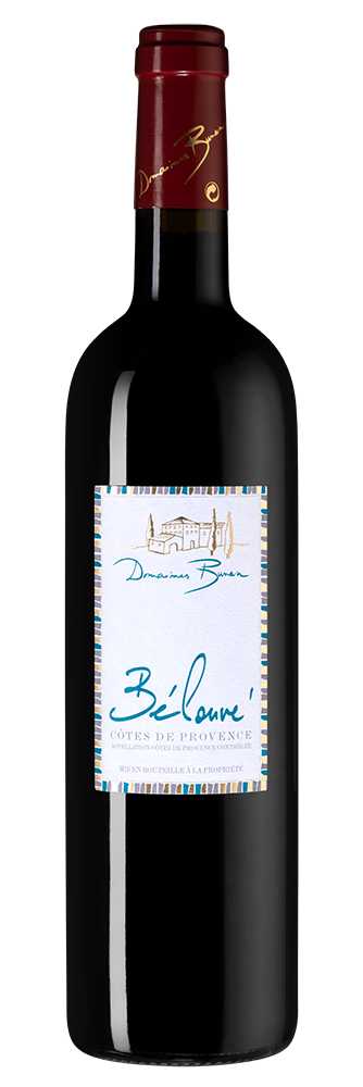 Вино Belouve Rouge, Domaines Bunan, 2020 г.