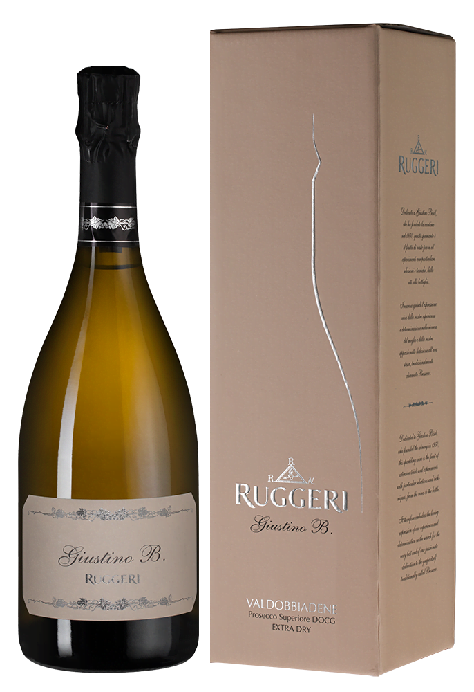 Игристое вино Prosecco Superiore Valdobbiadene Giustino B., Ruggeri, 2019 г.