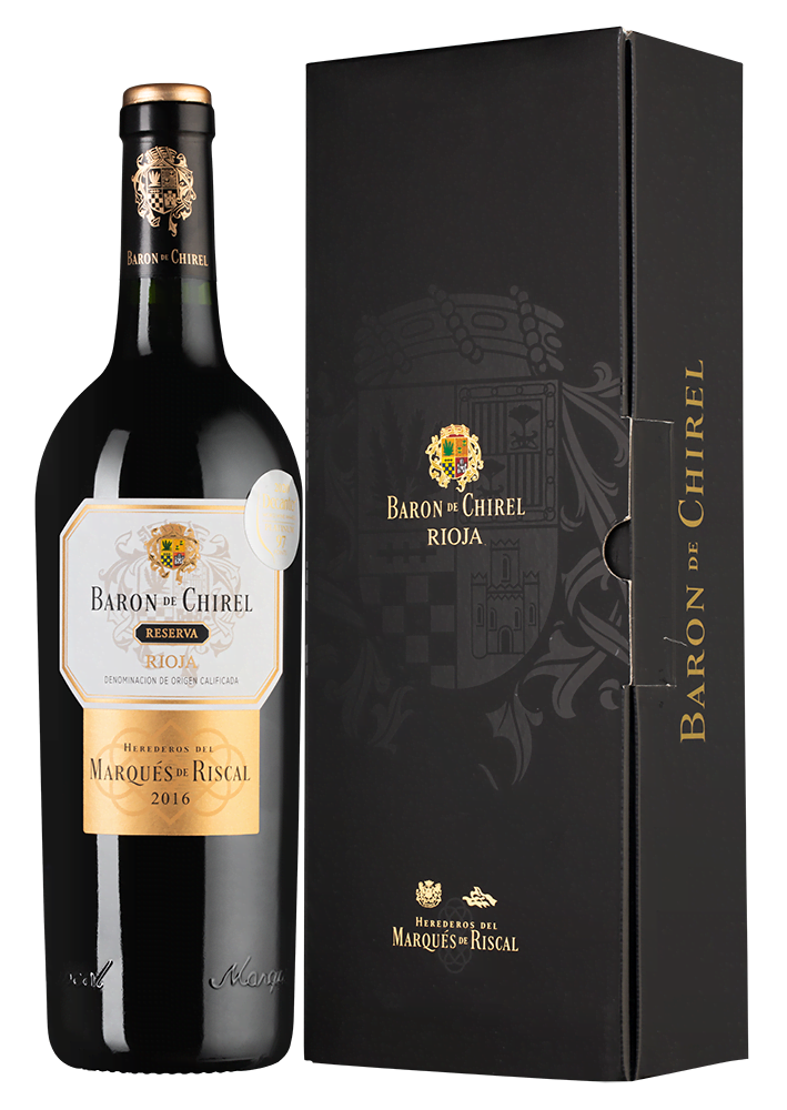 Вино Baron de Chirel Reserva, Marques de Riscal, 2016 г.