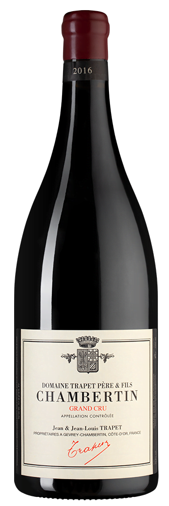 Вино Chambertin Grand Cru, Domaine Trapet Pere et Fils, 2016 г., 1.5 л.