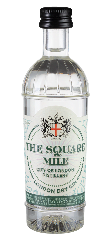 Джин Square Mile London Dry Gin, 0.05 л.