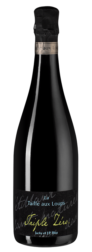 Игристое вино Triple Zero Brut, Domaine La Taille Aux Loups, 2018 г.