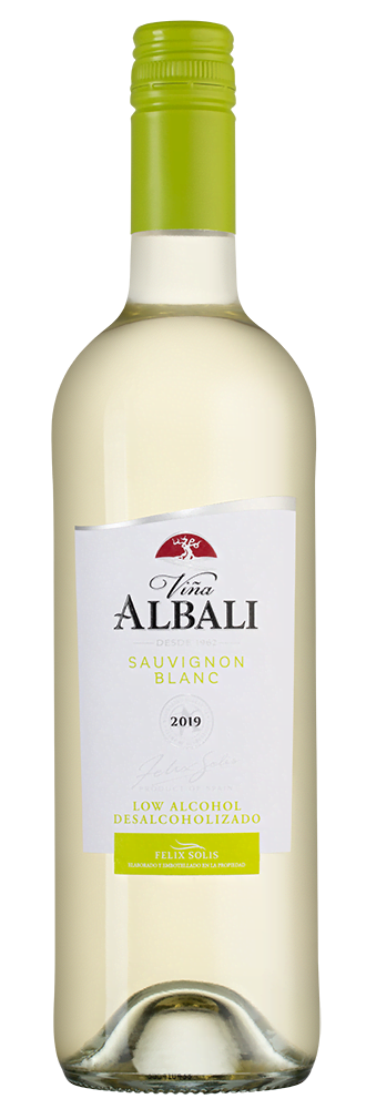 Вино безалкогольное Vina Albali Sauvignon Blanc Low Alcohol, 0,5%, Felix Solis, 2019 г.