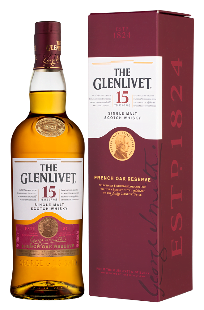 Виски The Glenlivet Aged 15 Years