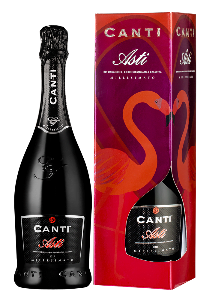 Игристое вино Asti, Canti, 2018 г.