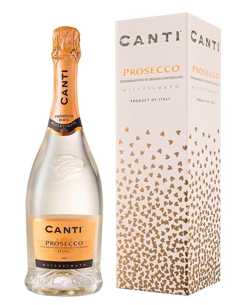 Игристое вино Prosecco, Canti, 2017 г.