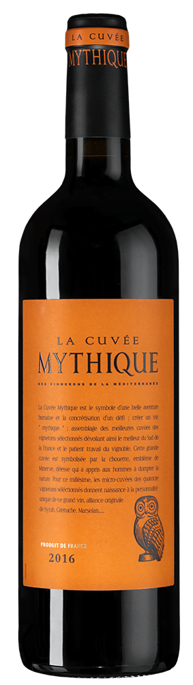 Вино La Cuvee Mythique Rouge, Vinadeis, 2016 г.