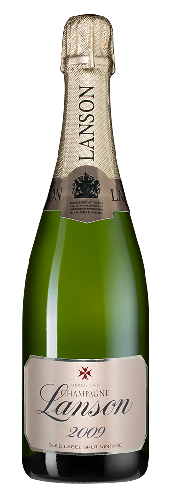 Шампанское Lanson Gold Label Brut Vintage, 2009 г.