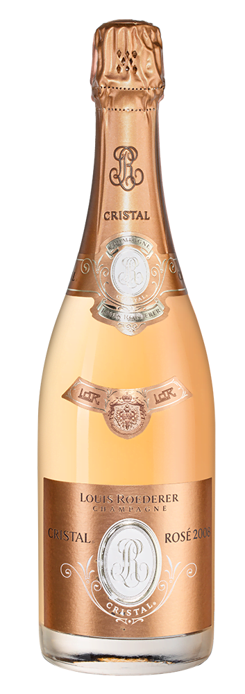 Шампанское Louis Roederer Cristal Rose, 2008 г.