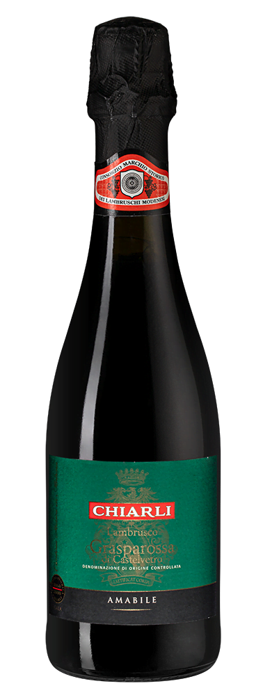 Шипучее вино Lambrusco Grasparossa di Castelvetro, Chiarli, 0.375 л.