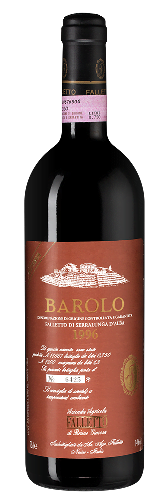 Вино Barolo Le Rocche del Falletto Riserva, Bruno Giacosa, 1996 г.