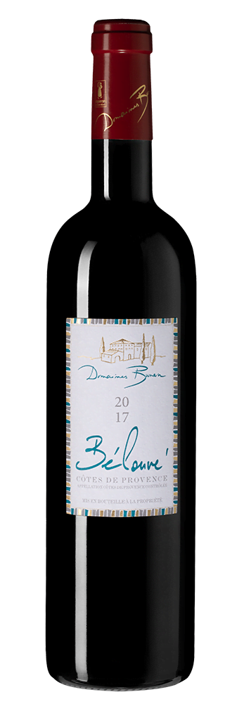 Вино Belouve Rouge, Domaines Bunan, 2017 г.