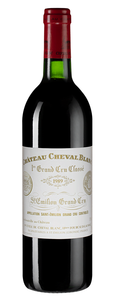 Вино Chateau Cheval Blanc, 1989 г.