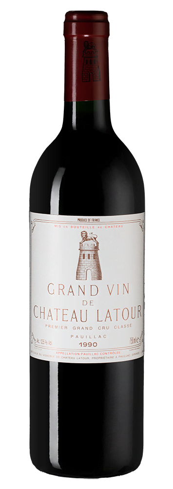 Вино Chateau Latour, 1990 г.