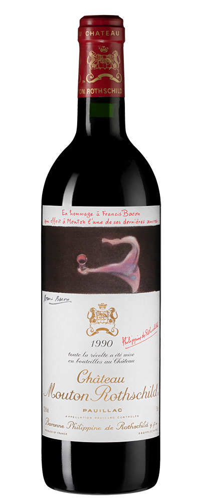 Вино Chateau Mouton Rothschild, 1990 г.