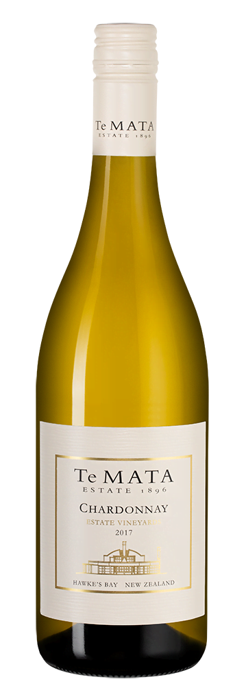 Вино Estate Vineyards Chardonnay, Te Mata, 2017 г.