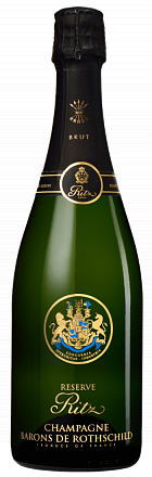 Шампанское Baron de Rothschild Ritz Reserve Brut (AOP), 750 мл