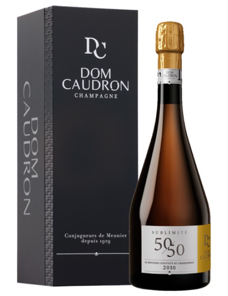 Шампанское Dom Caudron 50/50 Sublimite Brut 2010 12% 0,75 п/уп