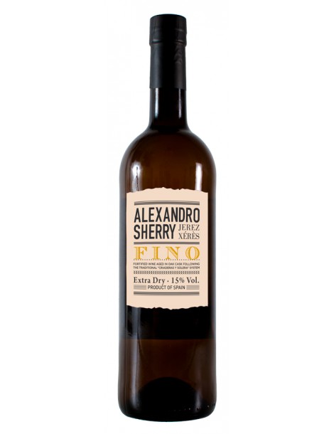 ALEXANDRO Fino 15% 0,75л - Алехандро Фино