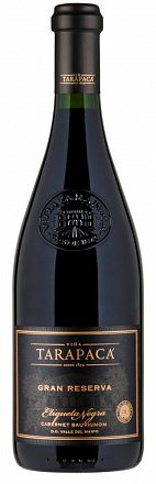 Вино Vina Tarapaca Black Label Cabernet Sauvignon Gran Reserva, 750 мл