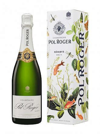 Шампанское Pol Roger Brut Reserve, в подарочной упаковке, 750 мл