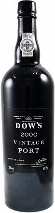 Портвейн Dow’s Vintage Port, 2000, 750 мл