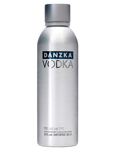 Водка Danzka Fifty 50% 0,5 л
