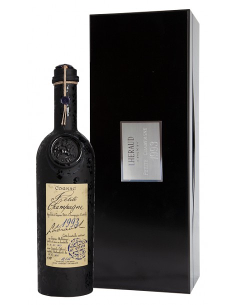 LHERAUD Cognac 1993 Petite Champagne 48% 0,7л п/уп (дерево) - Леро Коньяк 1993 Птит Шампань