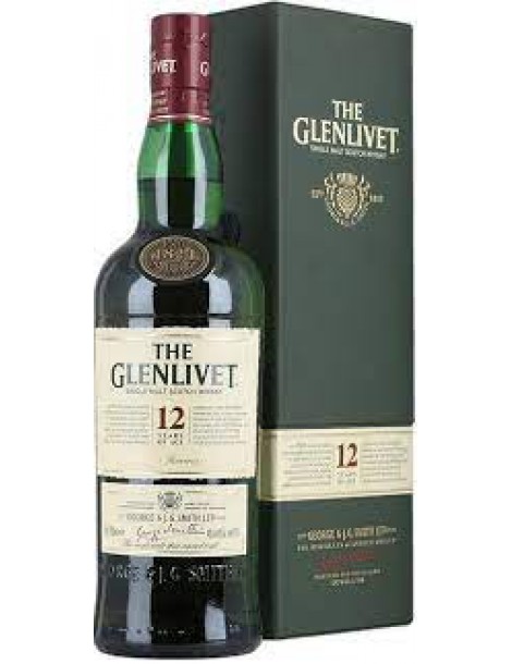 GLENLIVET 12 years Excellence 0,7л 40% OF п/уп - Гленливет 12 лет Экселленс
