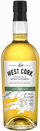 Виски West Cork 10YO Single Malt, 700 мл