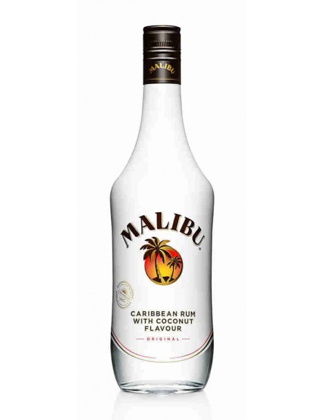 MALIBU 0,7л 21% OF - Малибу на основе карибского рома со вкусом кокоса