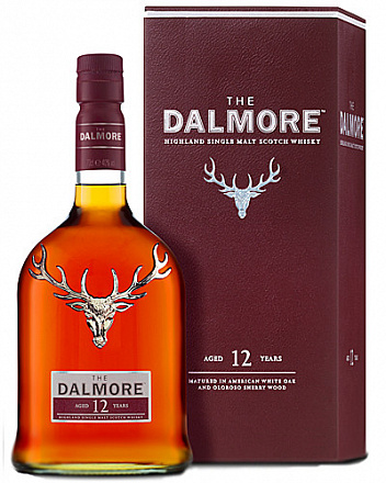 Виски The Dalmore 12 years, в подарочной упаковке, 700 мл