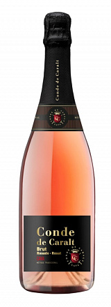 Игристое вино Cava Conde de Caralt Brut Rosado, 750 мл