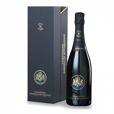 Шампанское Baron de Rothschild Brut, в подарочной упаковке, 750 мл