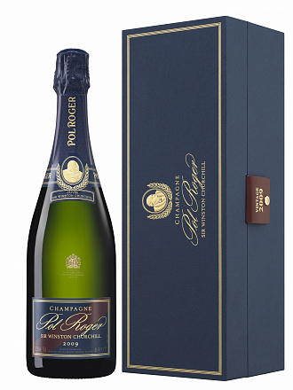 Шампанское Pol Roger Cuvee Sir Winston Churchill, в подарочной упаковке, 2009, 750 мл