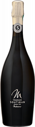 Шампанское Soutiran Cuvée Millésimée Grand Cru Brut, в подарочной упаковке, 2012, 750 мл