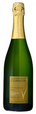 Шампанское Corbon Chardonnay Grand Cru Brut (AOP), 2006, 750 мл