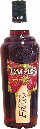 Ликер Pages Creme de Fraise, 700 мл