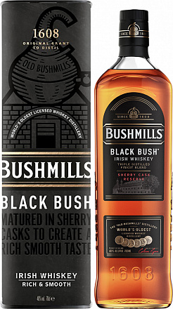 Виски Bushmills Black Bush, в подарочной упаковке, 700 мл