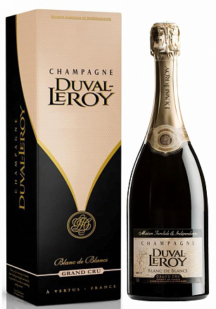 Шампанское Duval-Leroy Blanc de Blancs Grand Cru в п/у (AOP), 750 мл