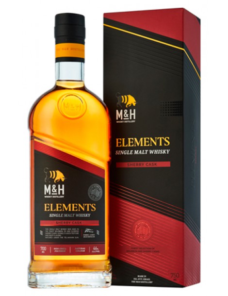 M & H Elements Sherry 46% OF 0,7л п/уп - Эм энд Эйч Элементс Шерри