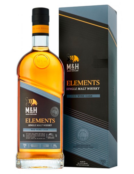 Виски M & H Elements Red Wine 46% 0,7 л