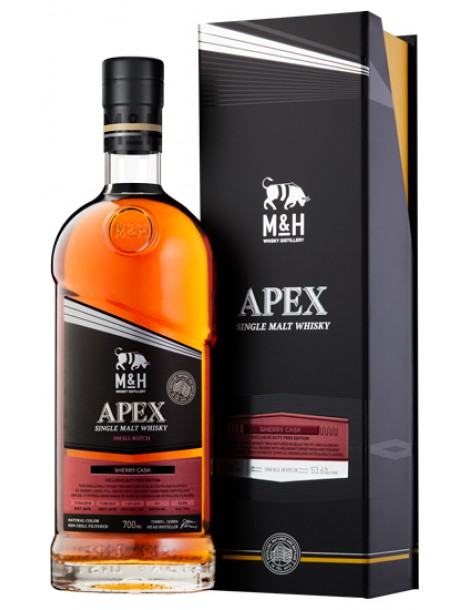Виски M & H Apex Sherry Cask 53,6% 0,7 л