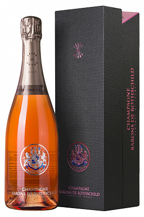 Шампанское Baron de Rothschild Rose, в подарочной упаковке (AOP), 750 мл