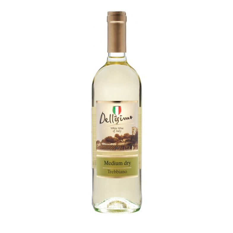 Вино Dellisimo Trebbiano Rubicone