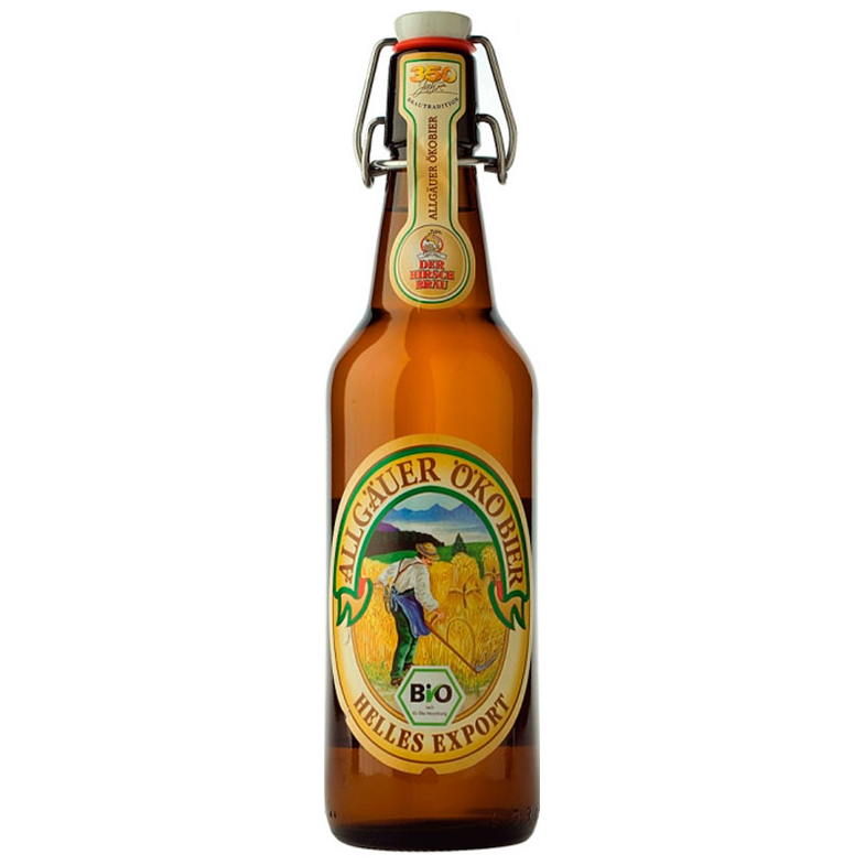 Пиво Der Hirschbrau, “Allgauer Okobier”