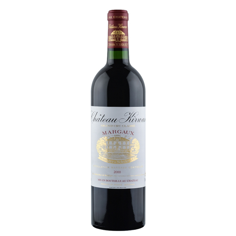 Вино Chateau Kirwan, 3-me Grand Cru Classe, Margaux, 2000